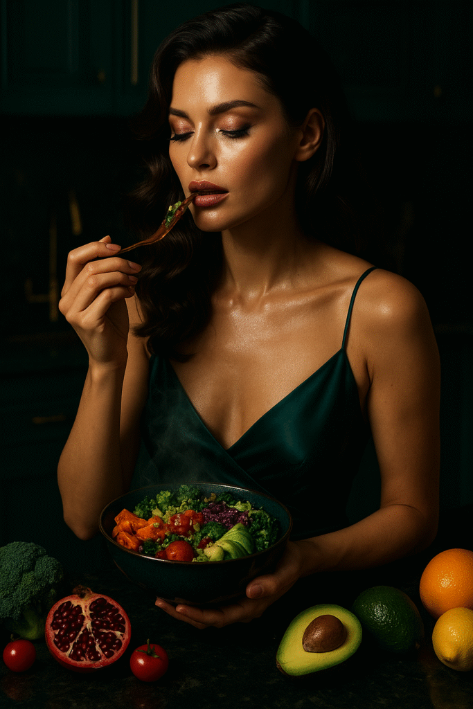 Colorful flat lay of plant-based proteins and whole foods for beginners learning healthy vegan nutrition